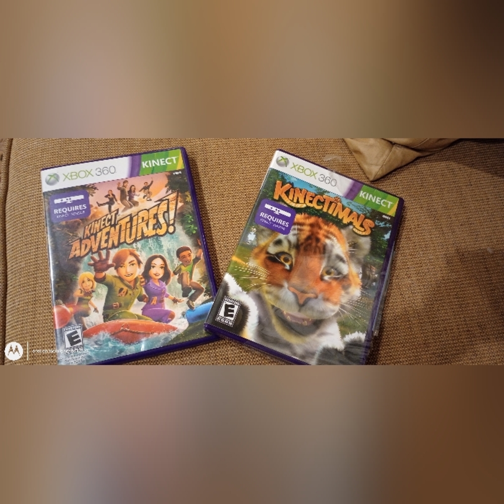 Xbox 360 Kinect Adventures & Kinectimals Game Set